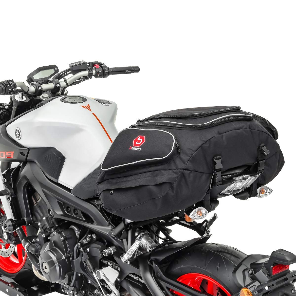 Sacoche Arrière Moto Bagtecs DK836 Noire - Sacoche De Selle étanche - Neuf