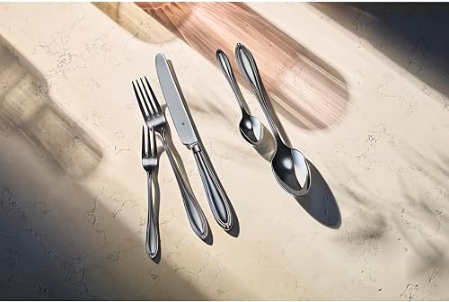 WMF Ménagère Verona 6 personnes, 30 pièces, couteau monobloc, acier inoxydable poli Cromargan, brillant, passe au lave-vaisselle - 8