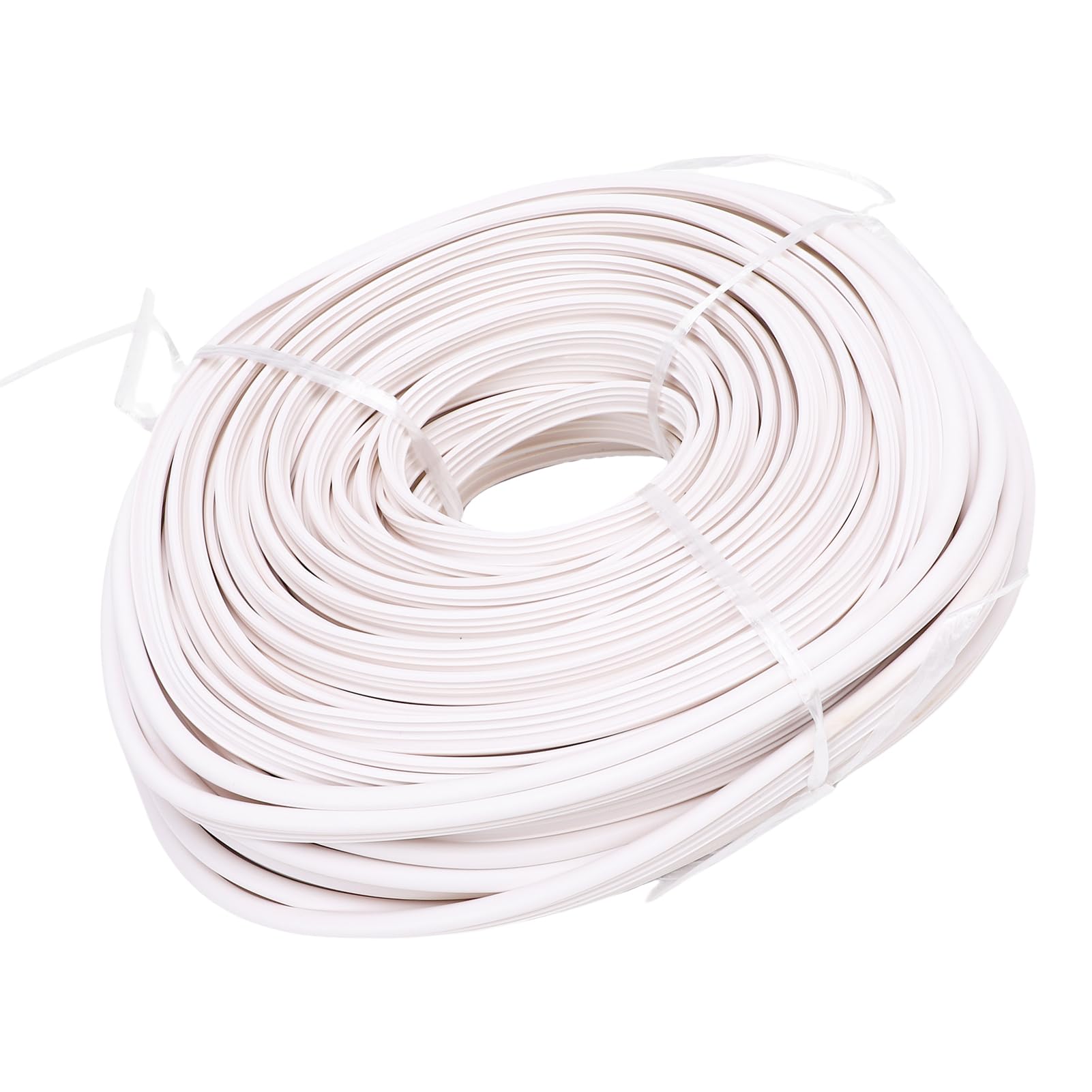 Rouleau de Liner de Piscine en PVC Blanc, 36,5 m (120 pi), résistant aux intempéries, Installation Facile pour piscines enterrées et Hors Sol.