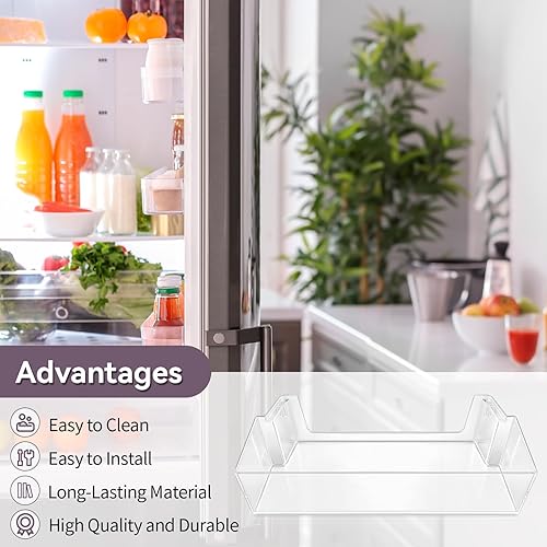 Miniatura 6 de W11239961 - Estante de repuesto para puerta de refrigerador compatible con Whirlpool WRS311SDHWRS321SDHWRS325SDH, reemplazo W10900538 4591452