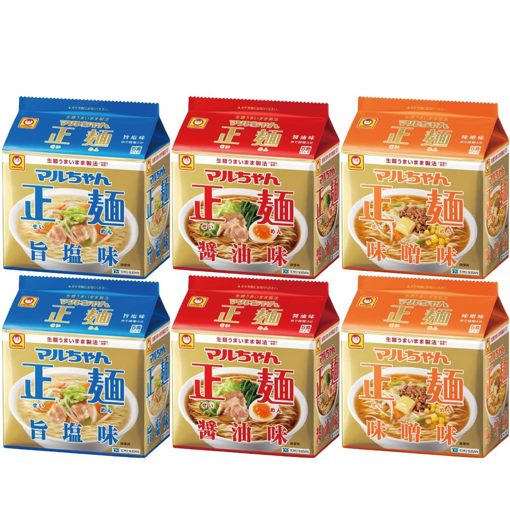 Amazon.co.jp: 【Amazon.co.jp限定】 マルちゃん正麵 5食パック 定番