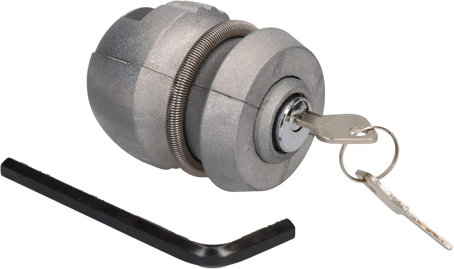 Trailer Hitch Coupling Lock 50mm Ball Security Insert Caravan Horse Box