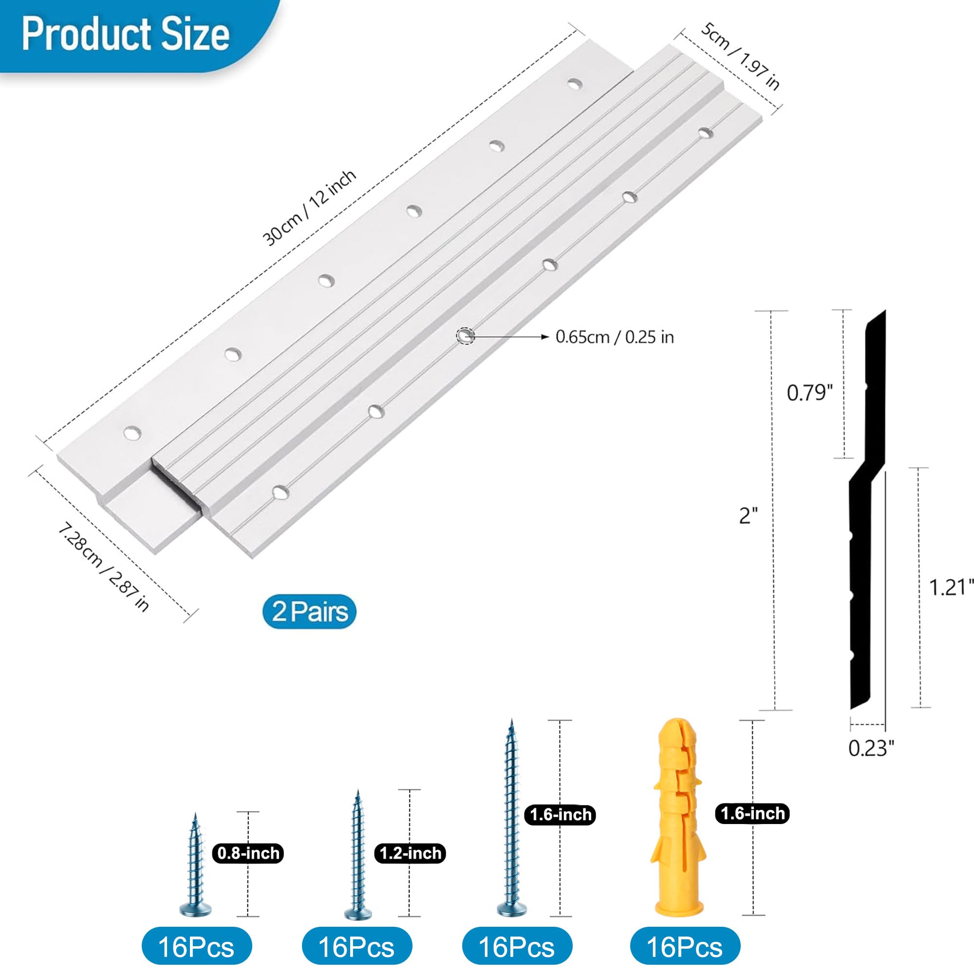 French Cleat Hangers - Strong & Discreet -2 French Cleat Hangers - Strong & Discreet -2