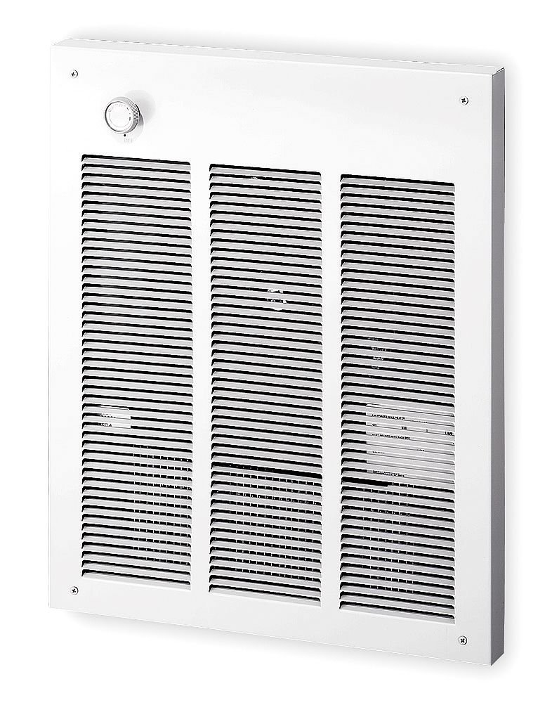Dayton 3END2 Electric Heat, 240/208V, 2000/1500W, White