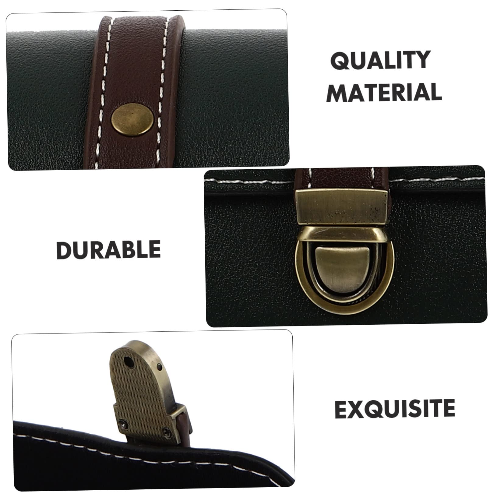 Borsa Bici Retrò Grande Capacità in Pu, Verde, Semplice | Protezione Solare, per Dispositivo e Accessori, Borsa Posteriore da Bici Elettrica e Moto