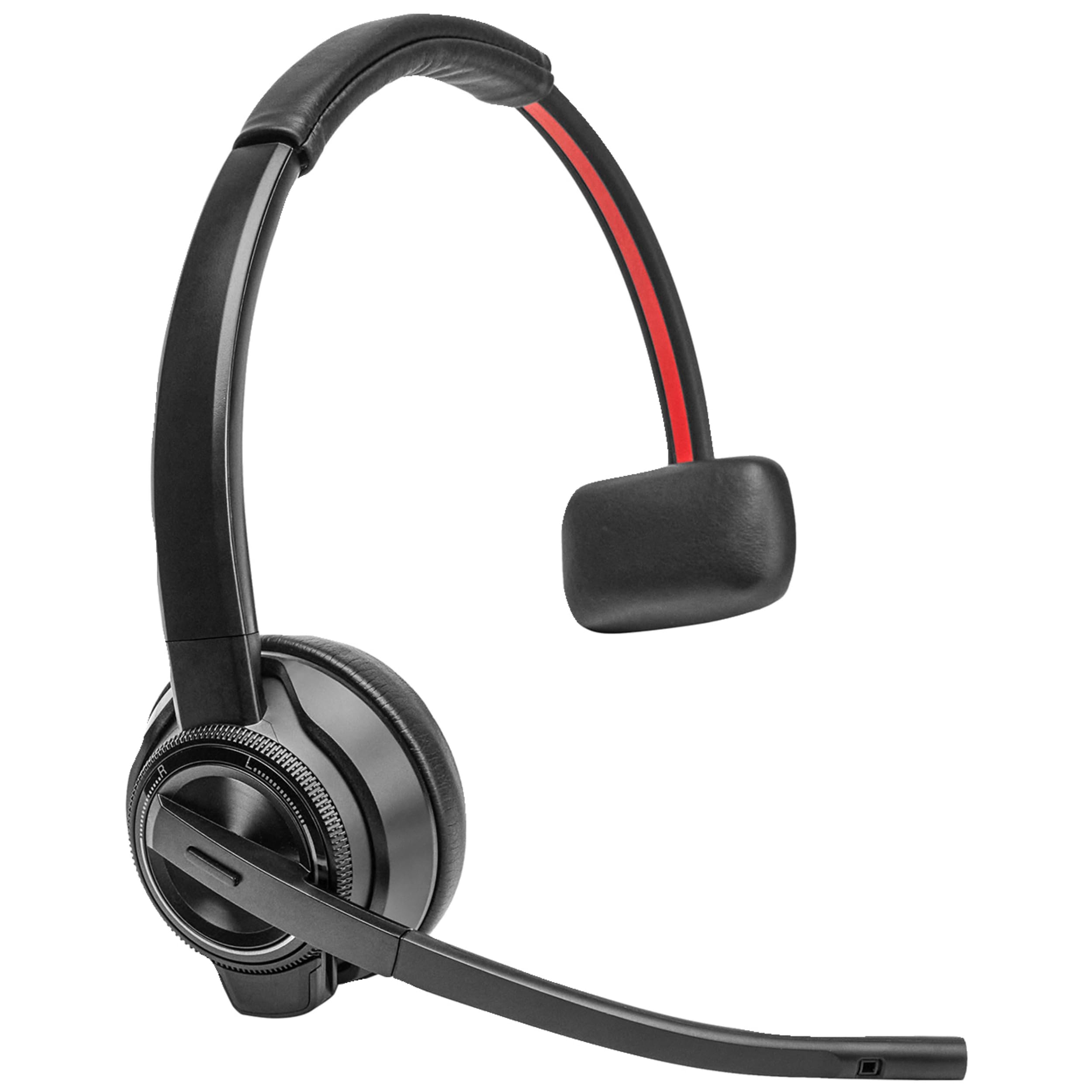 Poly Savi 8410 Office Savi 8400 Series - Auriculares in-Ear - DECT/Bluetooth - Inalámbrico - Negro - Certificado para Microsoft Teams
