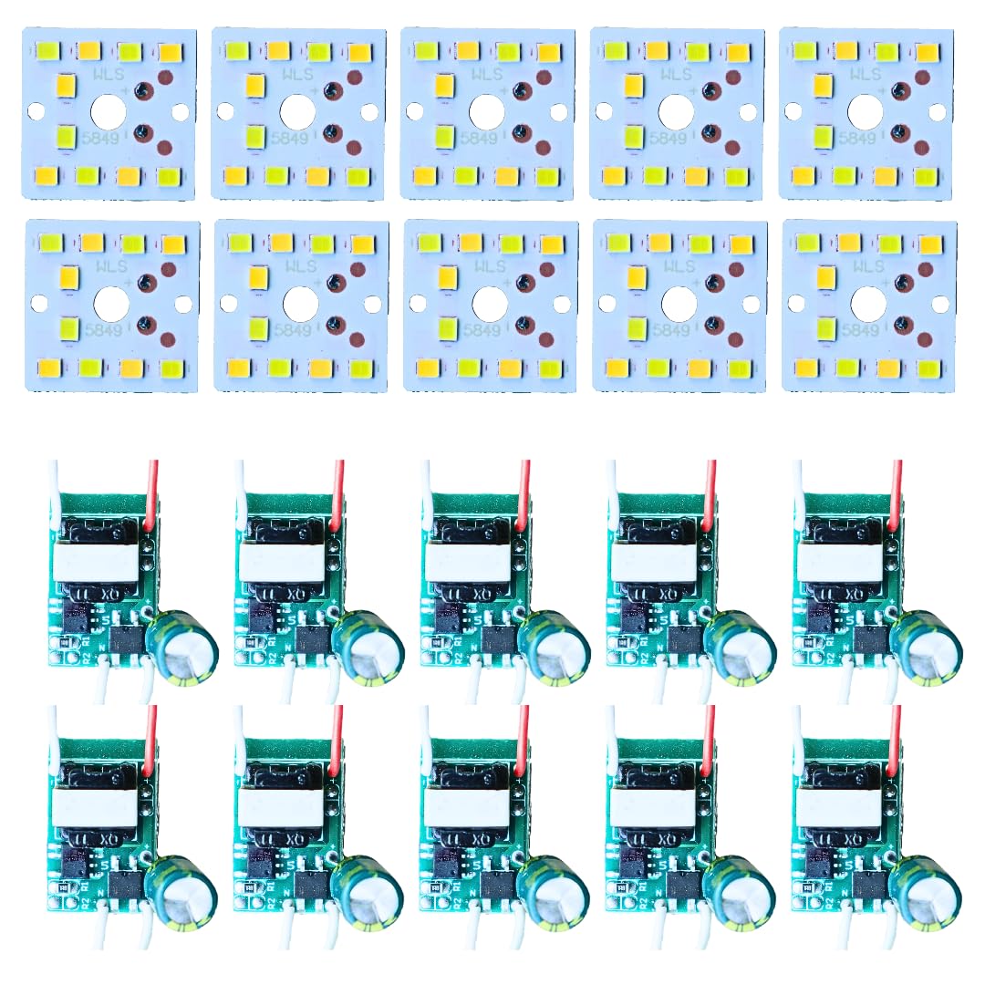 9watt mcpcb with driver kit,high efficiency long lasting. Pack of (10)-picture-27