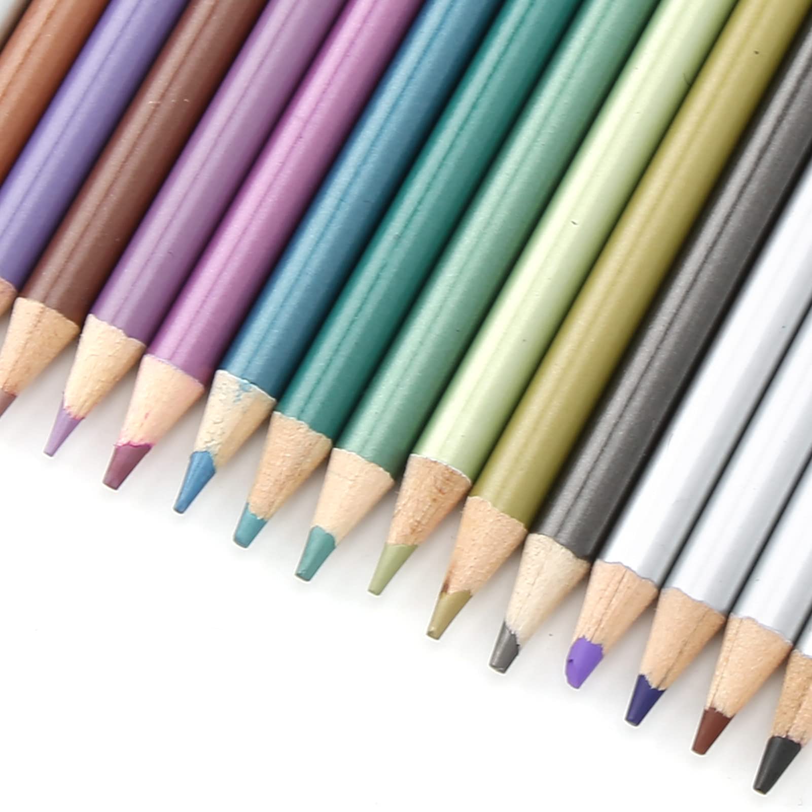 Buntstifte-Set mit 40 Lebendigen Farben für Kunst und Basteln – Ideal Zum Zeichnen, Skizzieren und Ausmalen für Erwachsene, aus Robustem Lindenholz