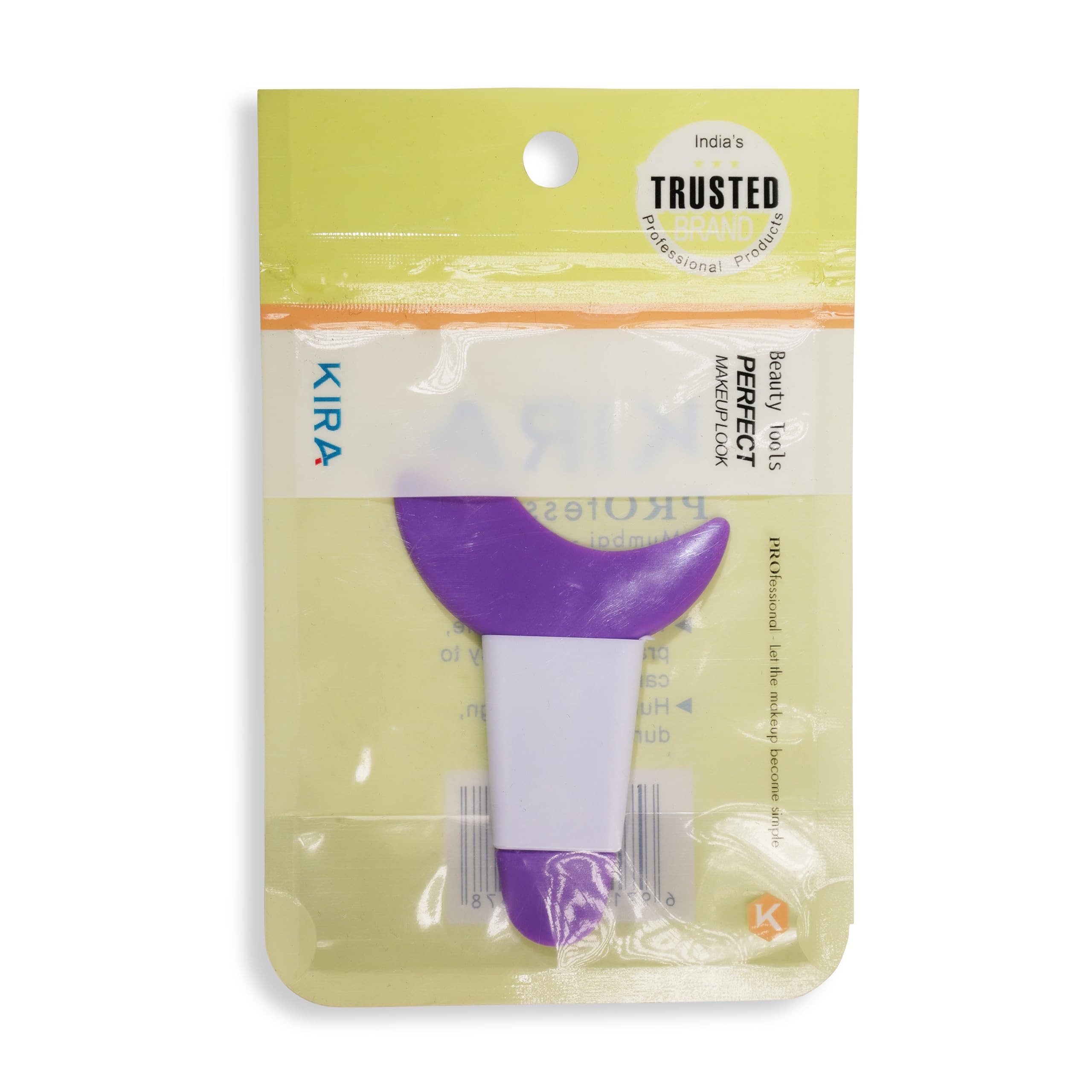 KIRA Silicone Eyelash Applicator Baffle, Mascara Smear Shield, Lashes Eyeliner Makeup Auxiliary Tools for Prevent Cosmetic Residue, Lash Stencils Wing Mats with Handle, Eyes Makeup (Assorted)-image-23