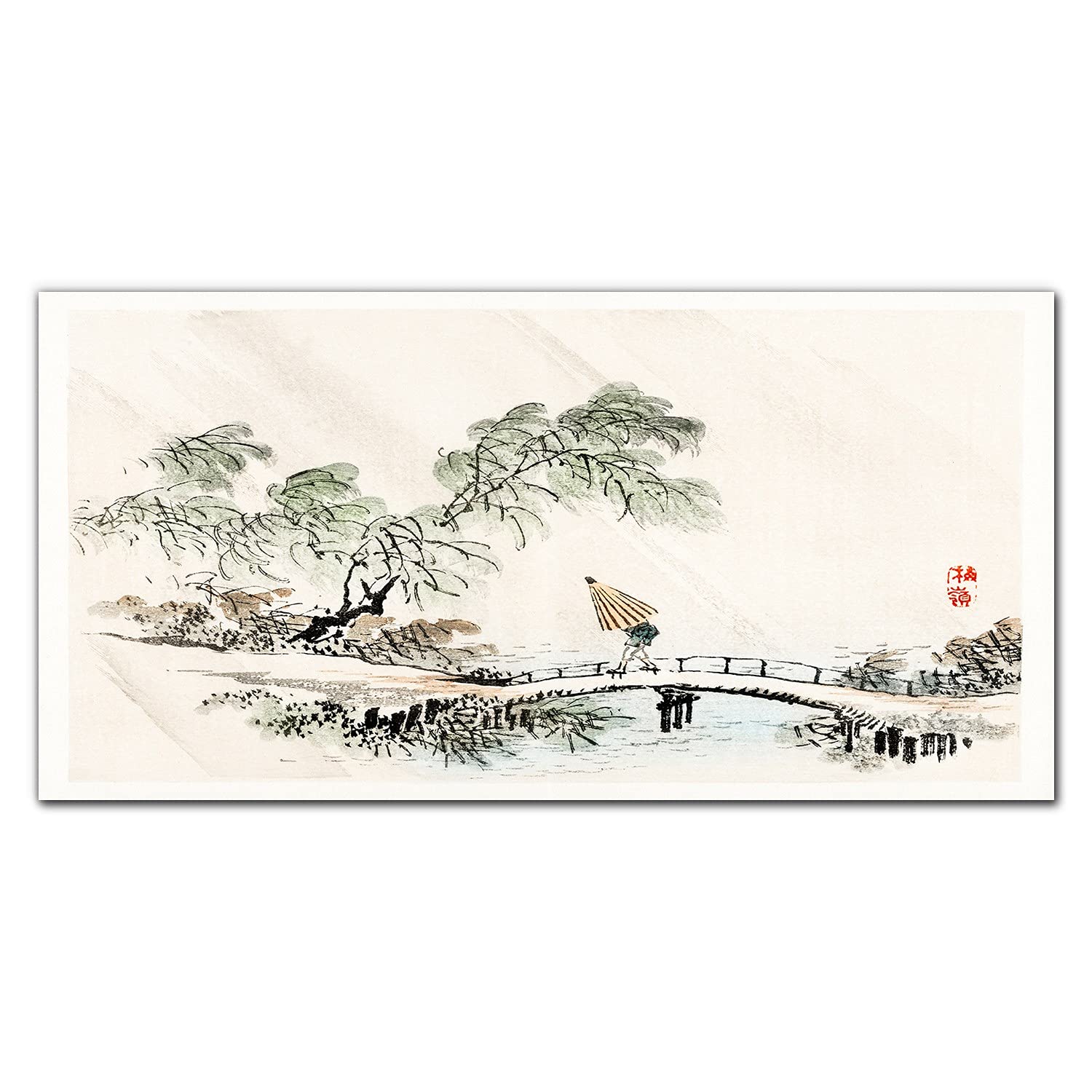Dosseret en verre trempé de cuisine 120x60cm protection murale premium paysage