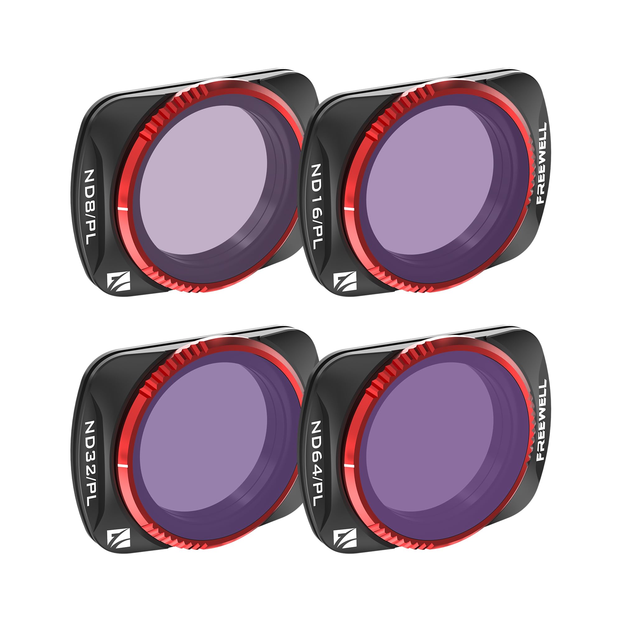 【美品】DJI osmo pocket freewell Amazon.com : Freewell 4Pack Bright Day QuickSwap ND/PL