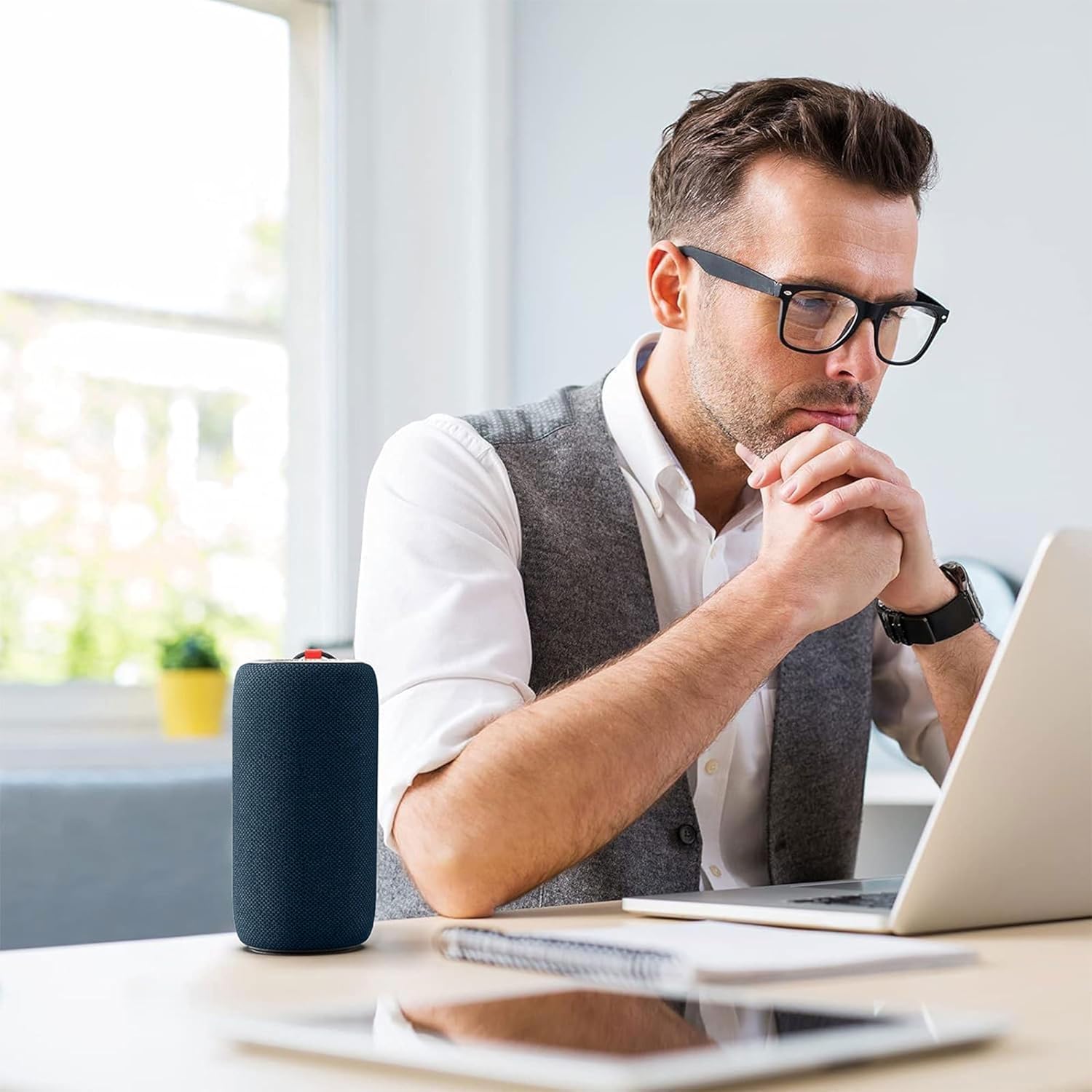 Monster S310 Bluetooth Speaker, Portable Bluetooth Speaker, 30W True Wireless Stereo Pairing Deliver Dynamic Sound, Waterproof Speaker, Bluetooth 5.2 Built-in Mic, 24H, for Family Outdoor - Image 7