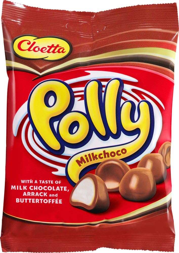 Polly Milkchoco - Original - Swedish - Milk Chocolate - Candies - Sweets - Chocolates - Bag 200g