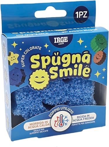 Esponja Smile Scrub 10 x 10 x 3 cm