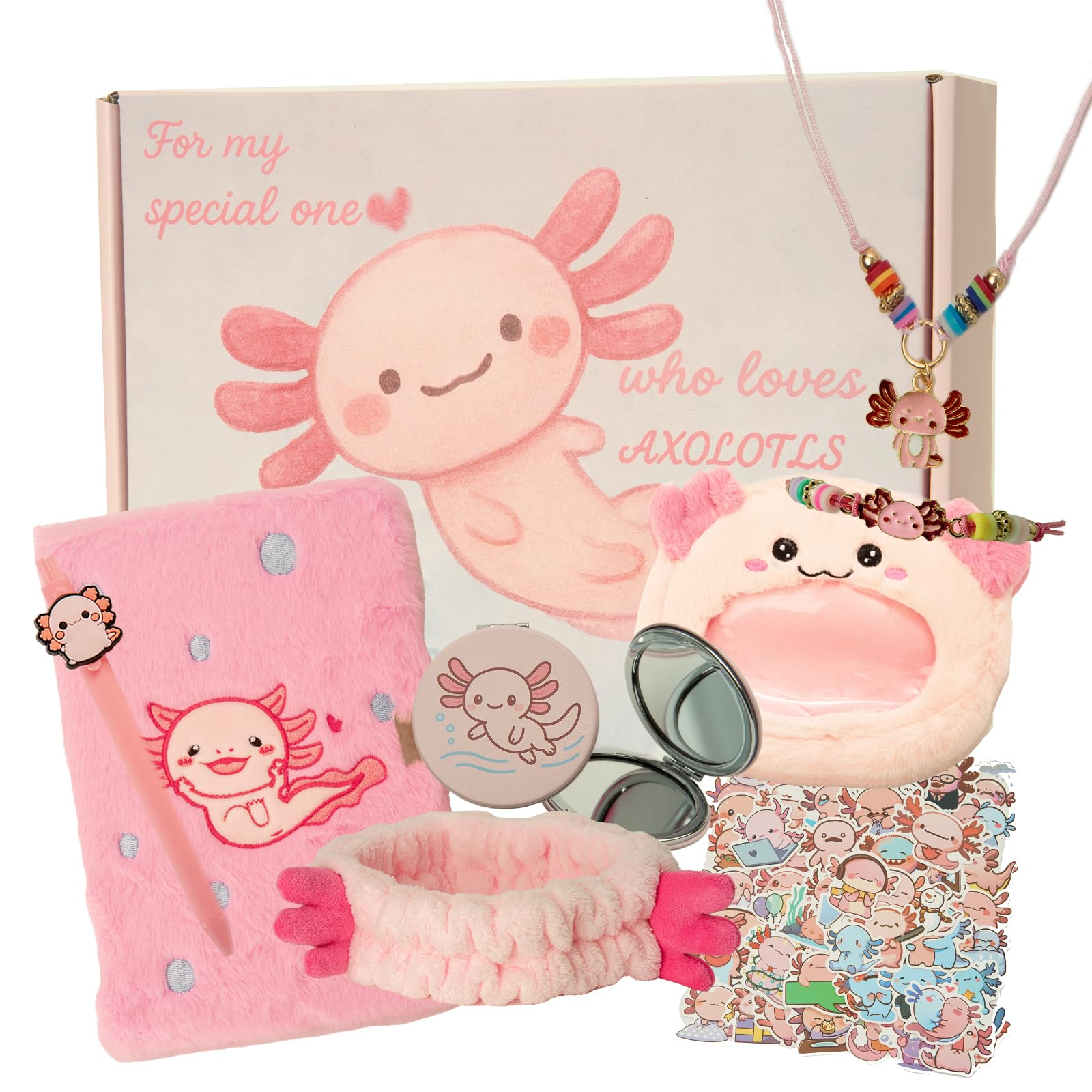 Cute Axolotl gift set-image-8