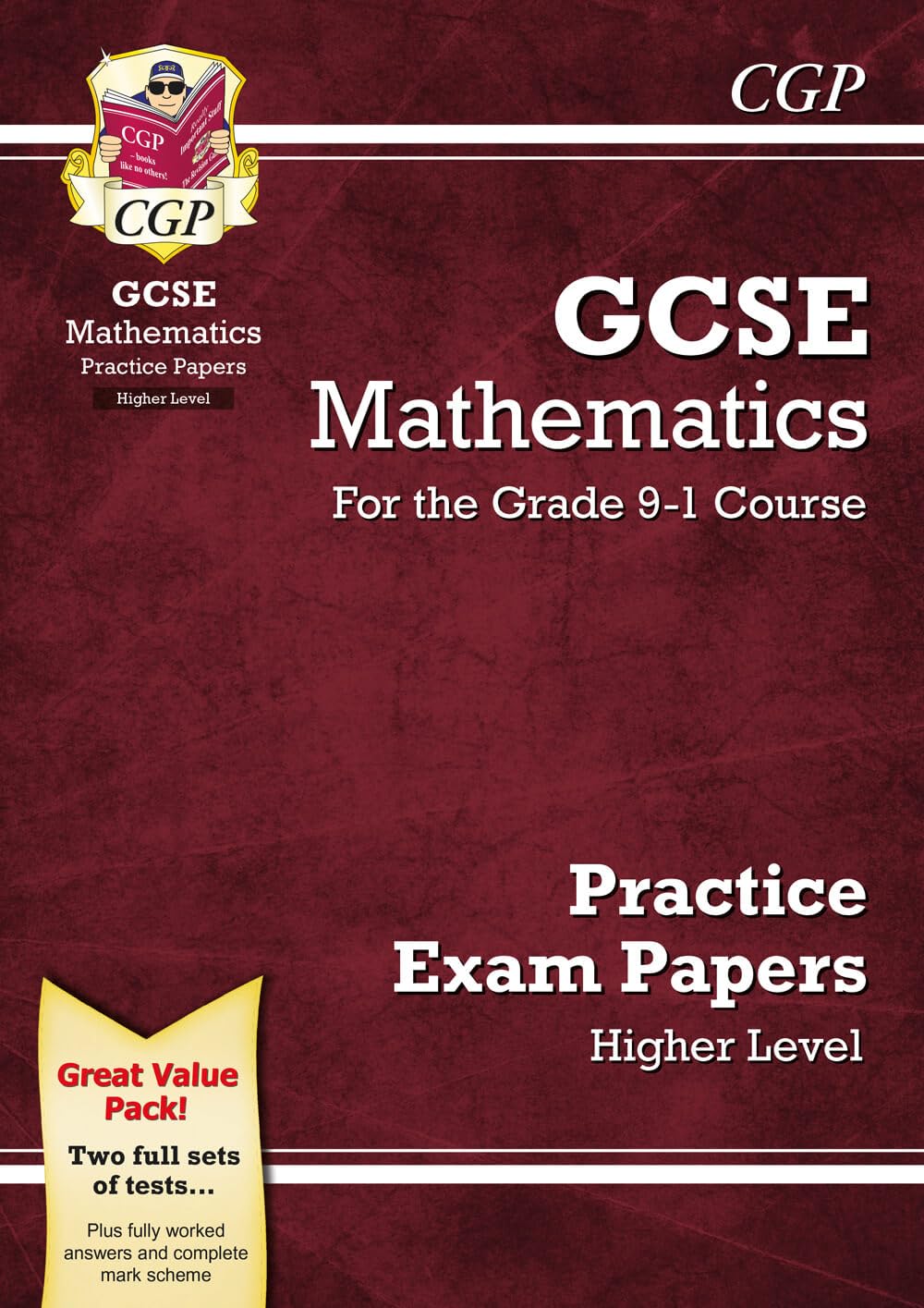 GCSE Maths Practice Papers: Higher by CGP Books (Paperback Book)