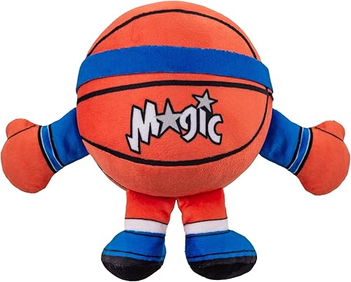Miniatura 5 de Bleacher Creatures Orlando Magic Hardwood Classic NBA Kuricha - Peluche de baloncesto sentado de 8 pulgadas, suave inspirado en Chibi
