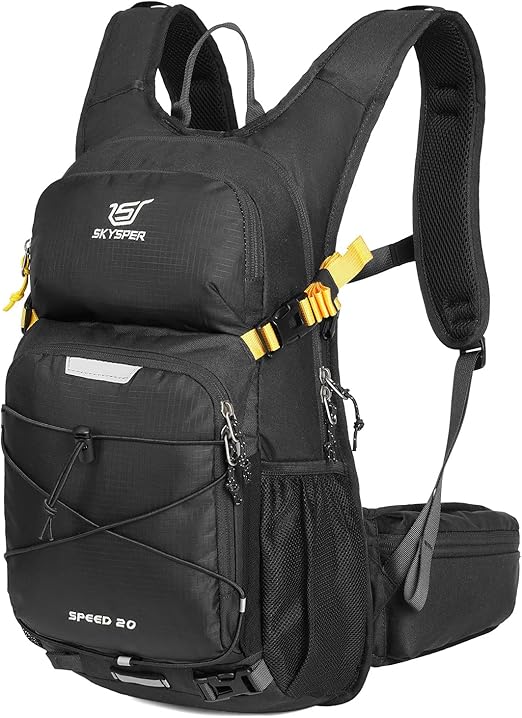 Zaino Ciclismo 20L ISPEED - Ultraleggero Traspirante Con Portacasco Per MTB E Strada - Foto 2