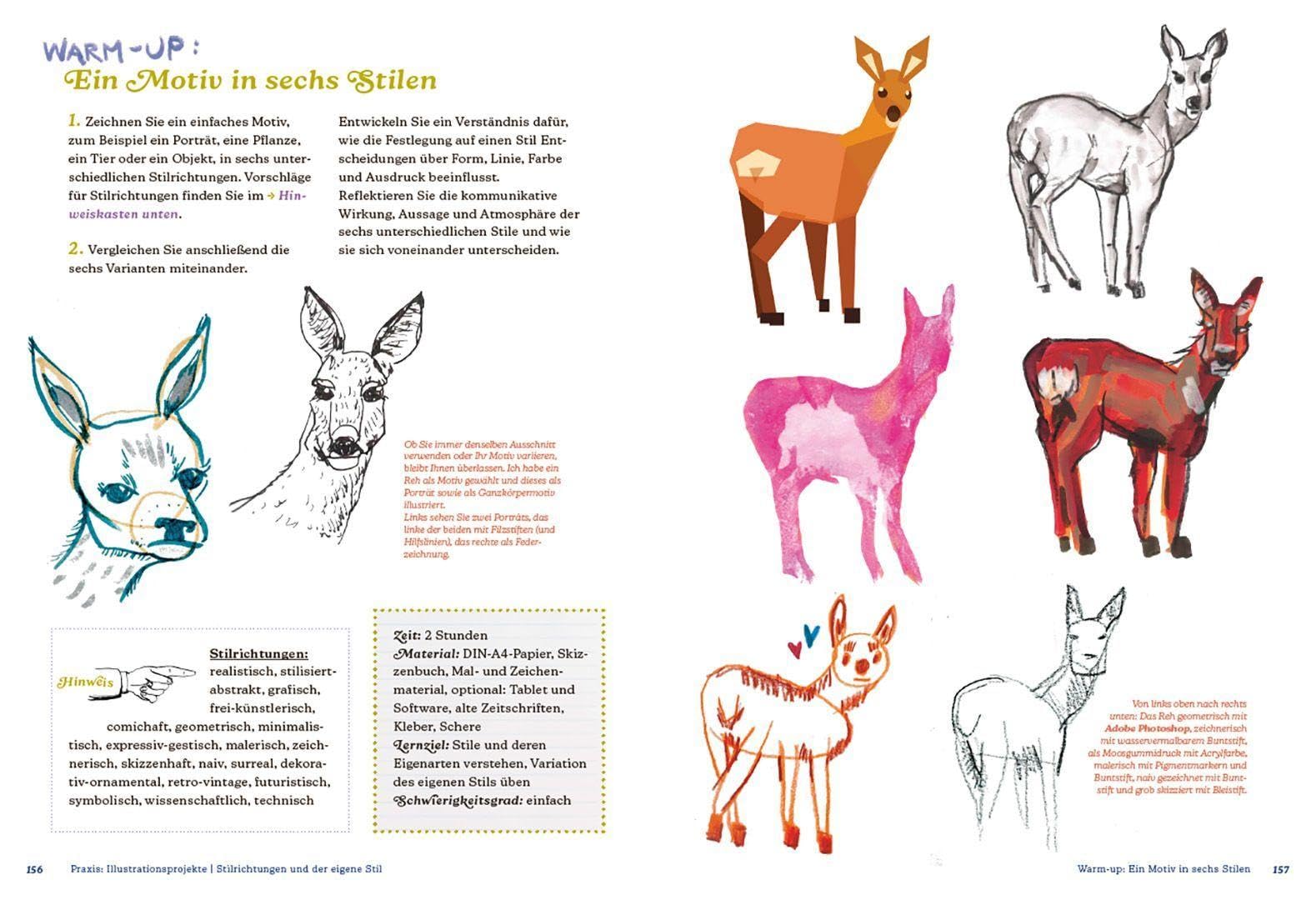 Die Grundlagen der Illustration: Theorie und Projekte für die Praxis