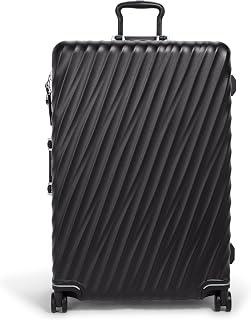 19 Degree Frame Extended Trip 4 Wheel Packing Case - Lightweight Suitcase - Hard Shell Luggage - 30.0" X 20.5" X 11.0" - Black Texture