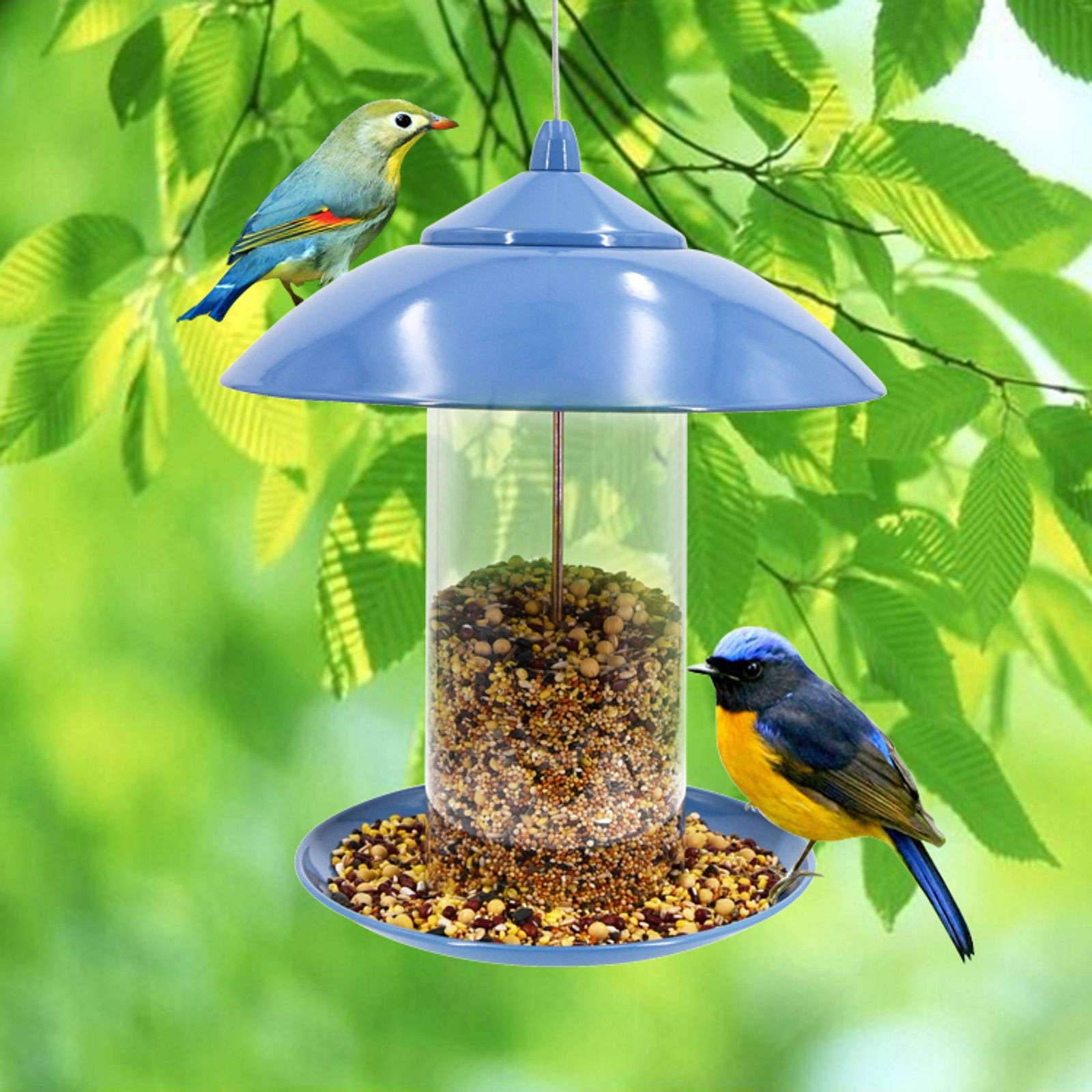 Casetta Mangiatoia per Uccelli da Giardino Bird House in Legno 115x35x35cm – acquista su Giordano Shop