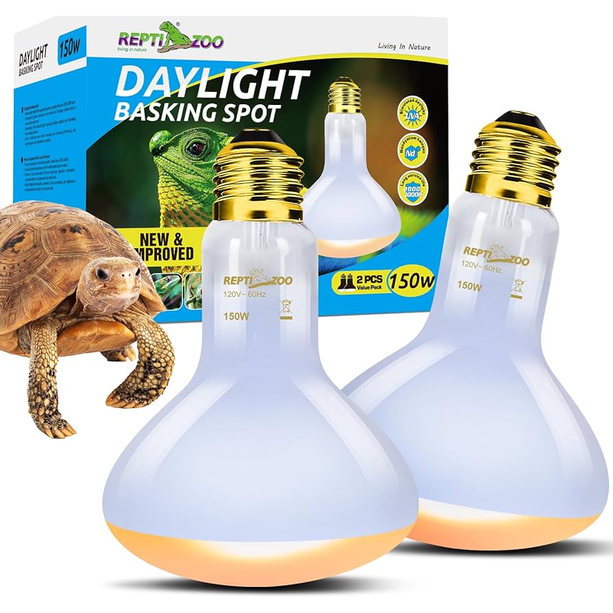 Amazon.com : REPTI ZOO Reptile Heat Lamp Bulb 150W,2 Pack