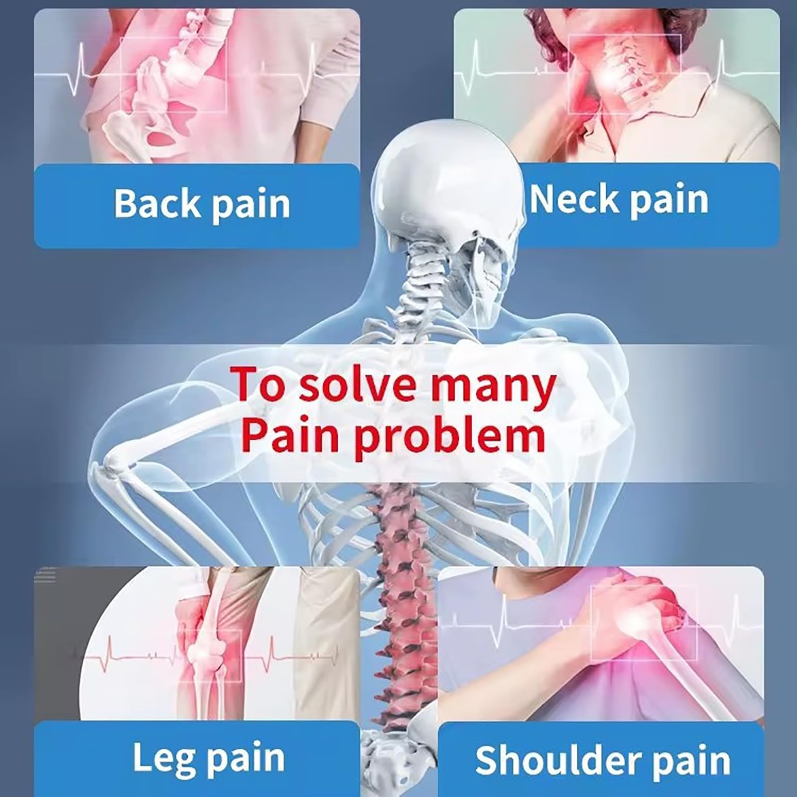 Dispositivo per Fisioterapia Ad Onde Luminose, Dispositivo per Fisioterapia Cellulare Elettrotermica, Regolazione a 3 Livelli, Utilizzato per Attivare Le Cellule E Alleviare Il Dolore