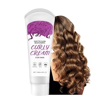Curl Enhancing Cream, Curl Defining Cream for Curly Hair Natural Frizz Control & Hydrating Daily Care for Easy Long-Lasting Voluminous Curls, Non-Greasy Formula - All Curly Hair Types