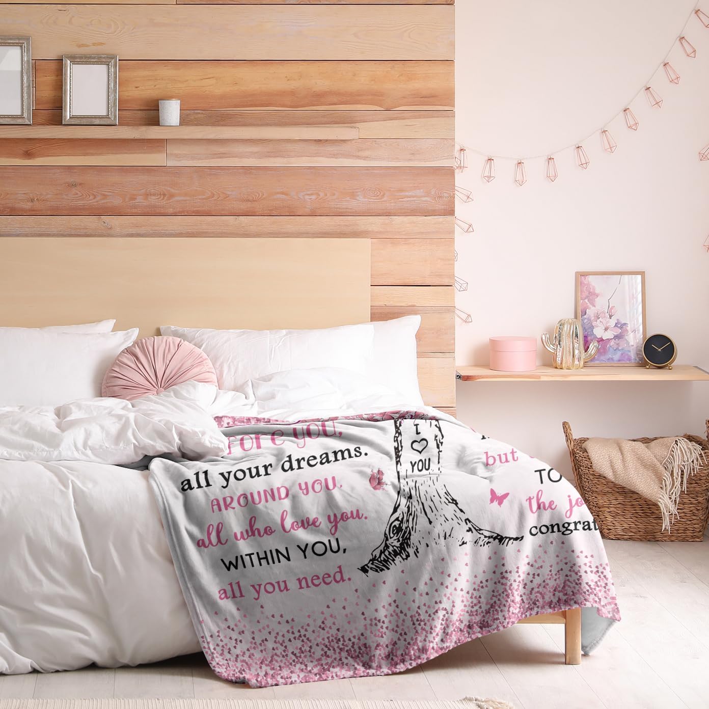 Graduation Gifts, 2025 Graduation Gifts for Women, Graduation Gifts for Her Blanket 50"X60", College/High School Graduation Gifts, Masters Degree/PHD Graduation Gifts, Graduation Decorations Throw - Image 5