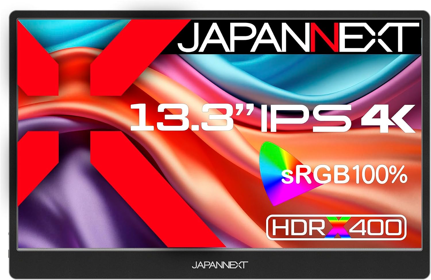 JAPANNEXT 13.3インチ モバイルモニター IPS パネル 4K UHD 3840x2160 