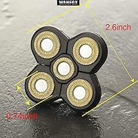 Vista 54 de WAHFOX Cable de carga para afeitadora de cabeza para el aseo libre Freebird Skull Shaver cabeza afeitadora, cable de cargador WAHFOX para muchas