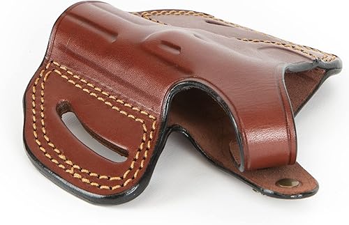 Miniatura 5 de DORUK Funda Ruger SP101 Revolver 5 Shot Leather OWB - Funda de 2 pulgadas