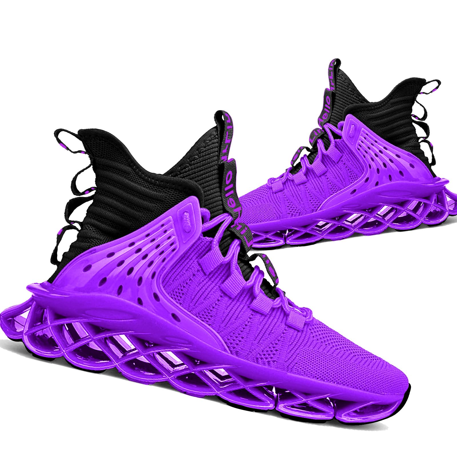 Men's Running Shoes Non Slip Athletic Tennis Walking Blade Type Sneakers Hip Hop