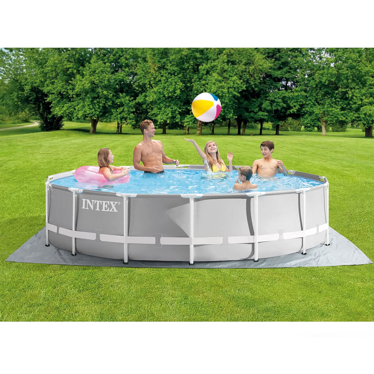 Intex 14Ft X 42In Prism Frame Pool Set