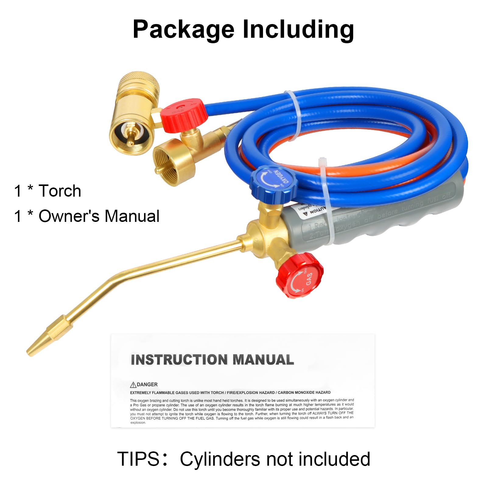 Brazing Torch Kit - Welding & Soldering Torch Set -5