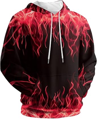 Skull Hoodies for Men Women 3D Graphic Sweatshirts Novelty Pullover Hoodie Funny Hoody Hooded With Pockets