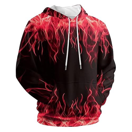 Flames Women's Hoodie — Red Flames Women's Hoodie — Red — officially licensed fan gear