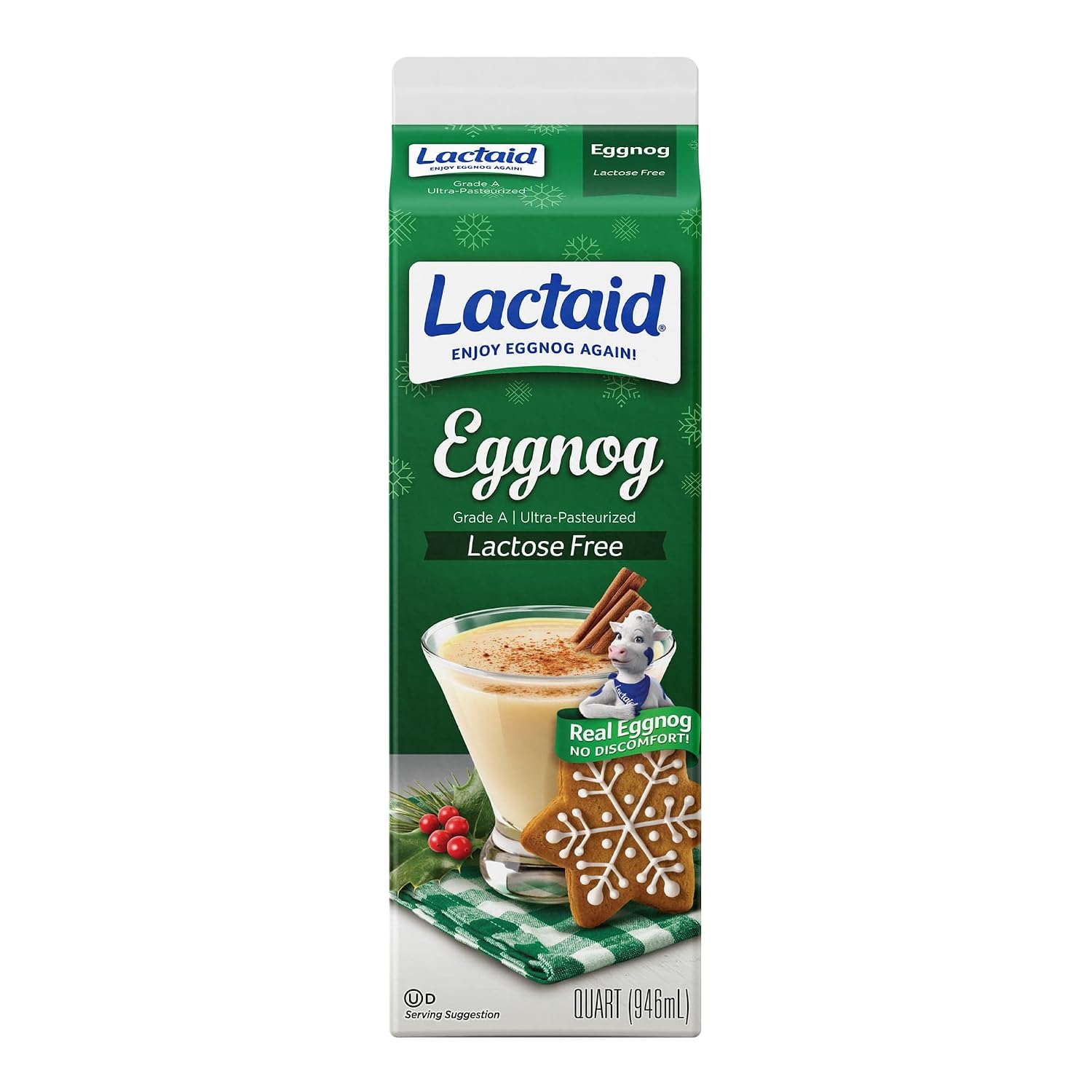 Lactaid Eggnog, 32 fl oz