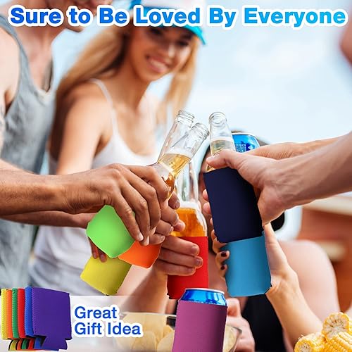 Miniatura 7 de Chengu 60 fundas para enfriar latas en blanco para el día de San Patricio, fundas aislantes para latas de cerveza para cumpleaños, bodas, fiestas,