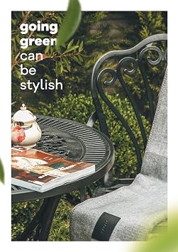 CERITTI Wrought Iron Looking Garden Table and Chair Set, Can Be Used in Garden, Balcony and Outdoor, 2 Years Warranty, 150 KG Carrying Capacity, Plastic Table and Chair Set (Black, Standard)