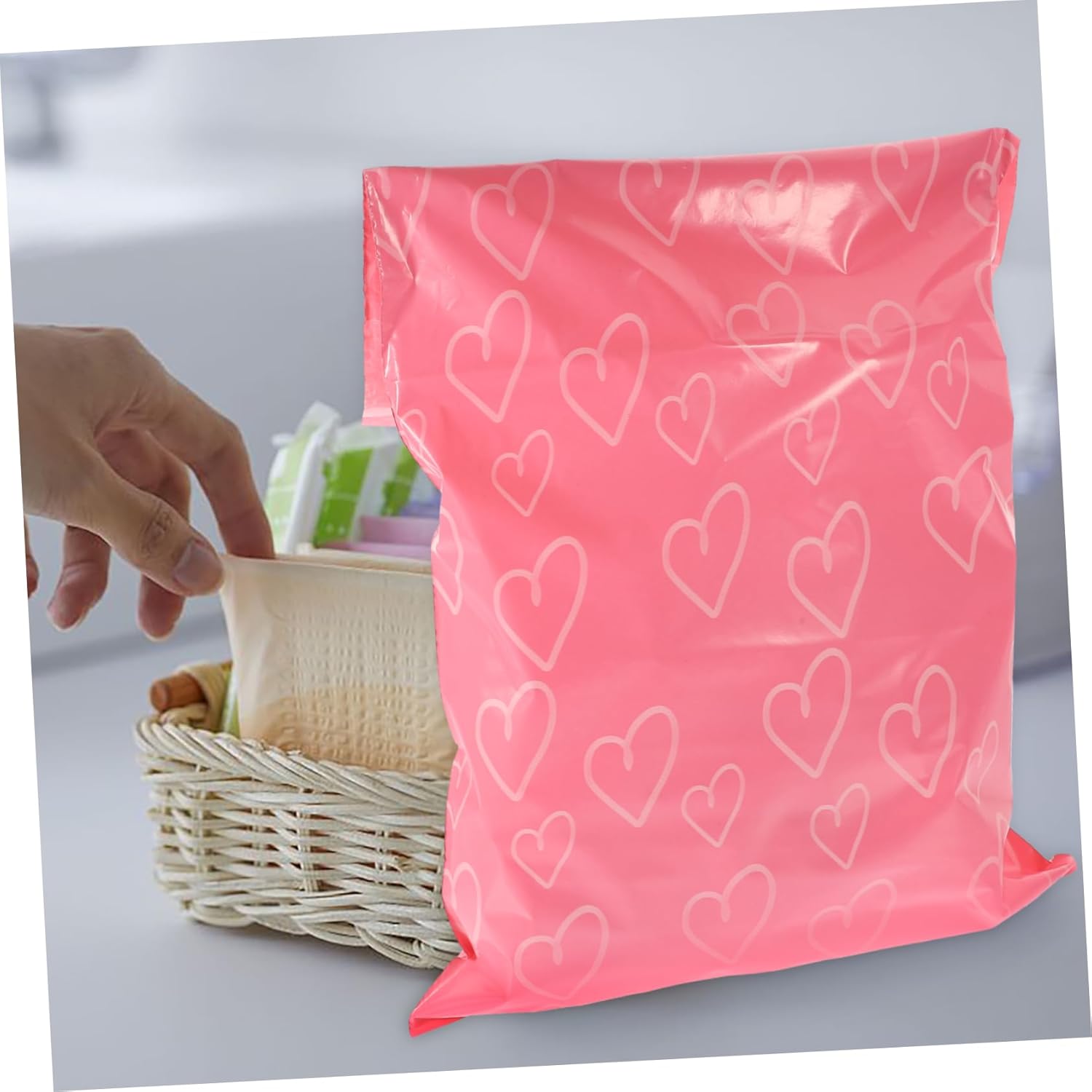 100pcs Underwear for Women Sanitary Bags Disposable Girls Pouch Non-toxic Feminine Care
