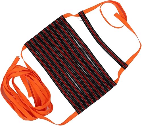 Miniatura 5 de VGEBY Escalera de entrenamiento de agilidad Escalera de entrenamiento Escalera de cuerda de entrenamiento, obstáculos de velocidad de escalera de