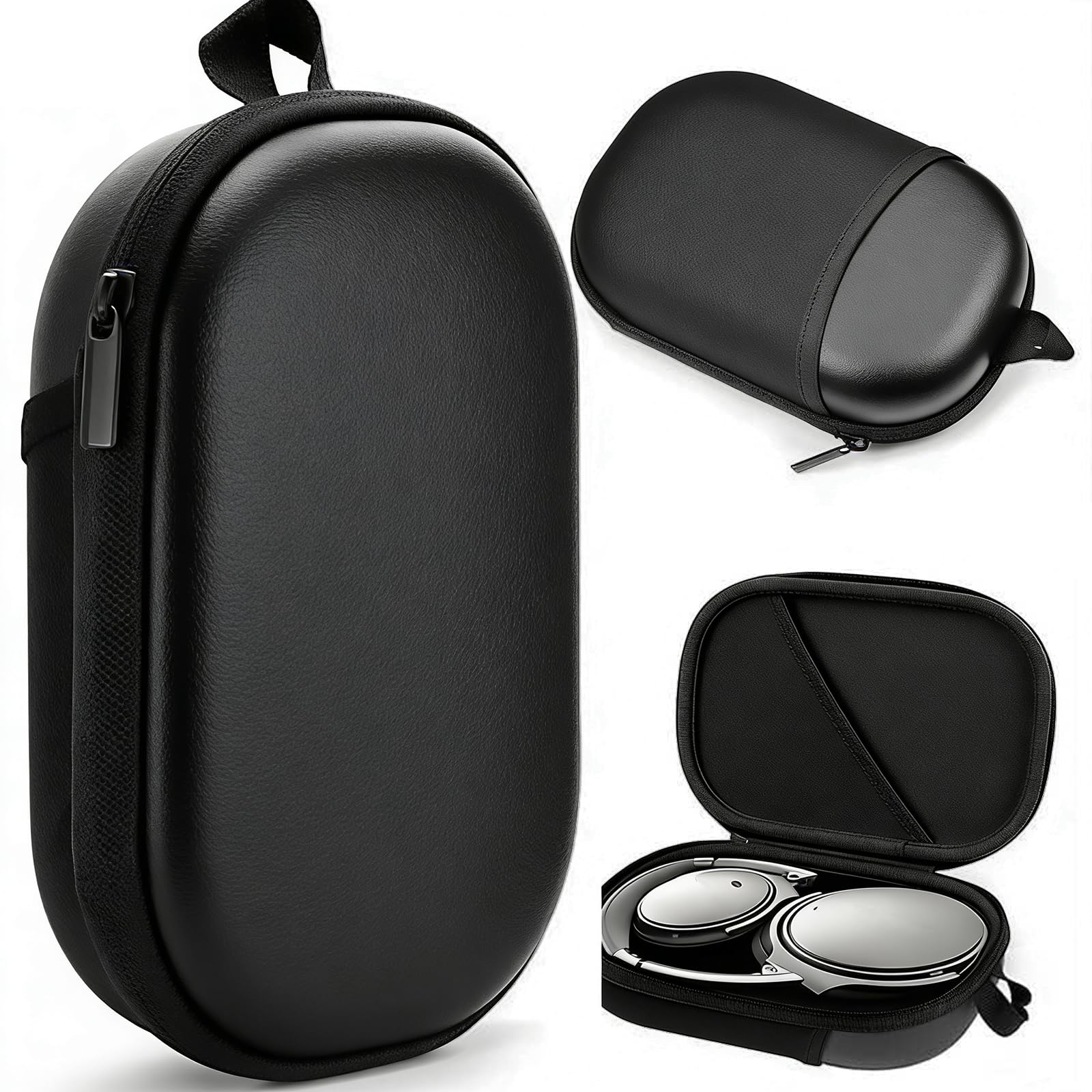 Carrying Case Bag for Bose QC45 QC35II QC35 QC25 QC15/Bose QuietComfort Headphones Hard Case Carry Case Travel Case Storage Bag