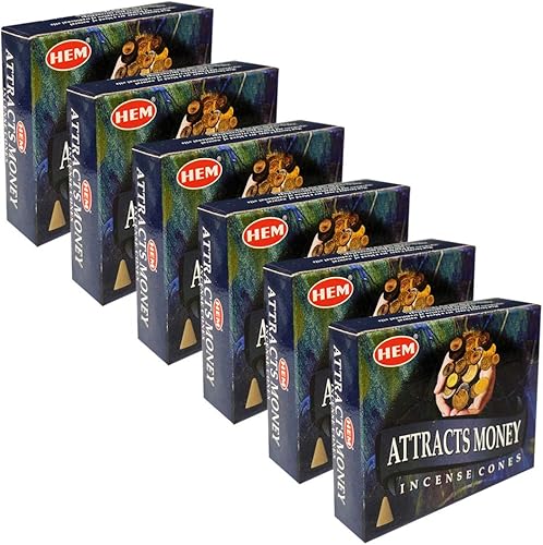 Vista 39 de TRUMIRI Paquete de soporte para cono de incienso con dobladillo de conos de incienso de copal, paquete de 6 (aproximadamente 60 conos)