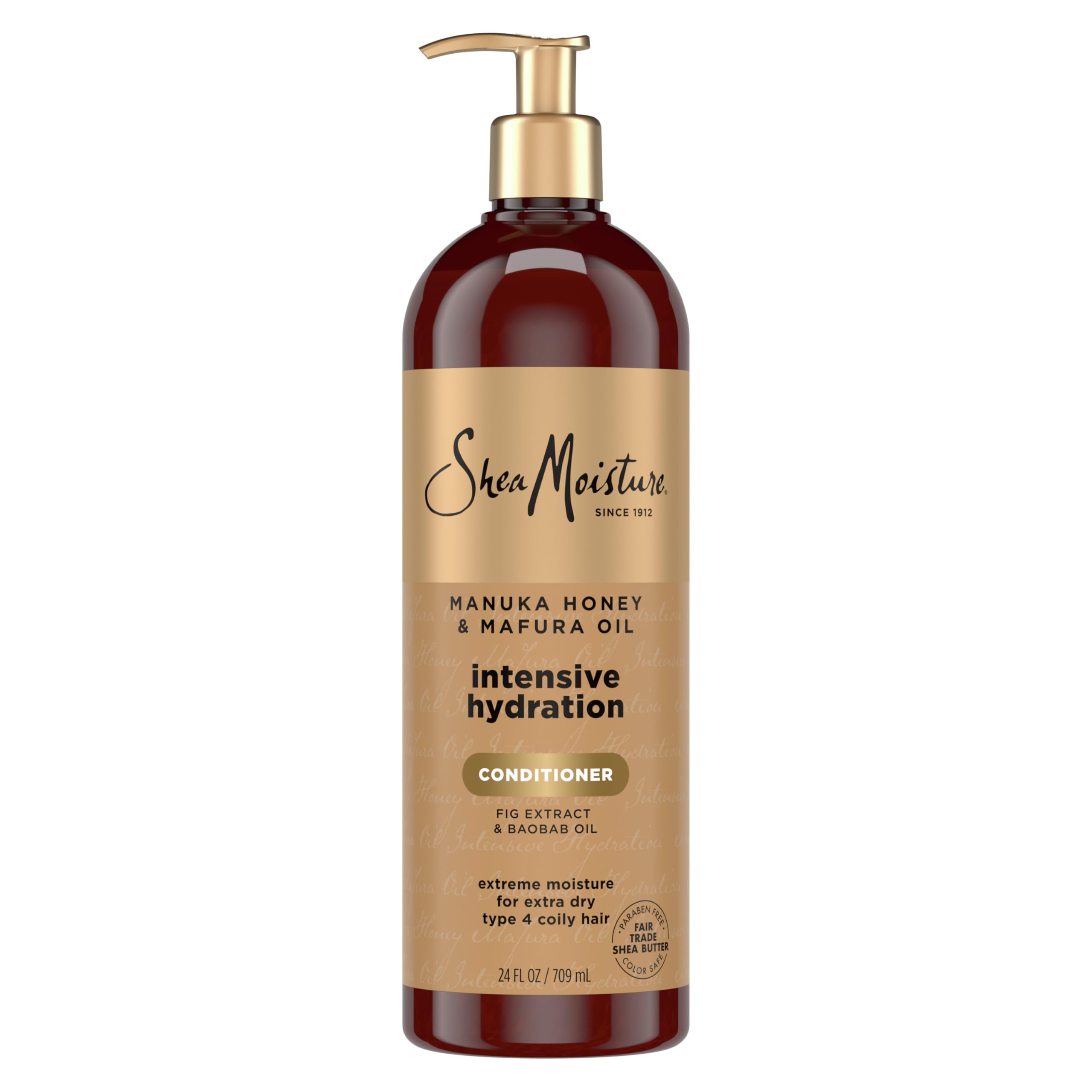 SheaMoisture Intensive Hydration Conditioner for Dry, Damaged Hair, Manuka Honey and Mafura Oil Deep Moisturising Conditioner 610 ml
