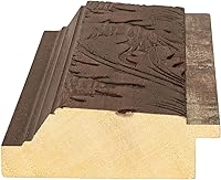 ArtToFrames Woodland Bronze Carved Oak Leaf TV Frame Bezel - 3.5" Sample for Samsung Frame TVs QN85LS03 (2021-2025)