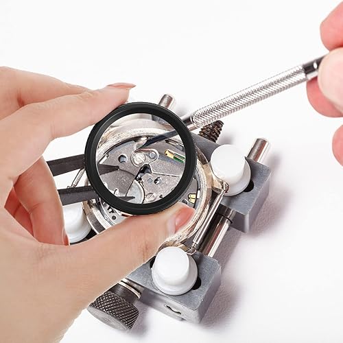 Miniatura 7 de Jewelers - Lupa monocular portátil, lupa monocular, lupa con bucles para los ojos, lupa con lente de 1.18 x 1.11 pulgadas, herramienta de reparación