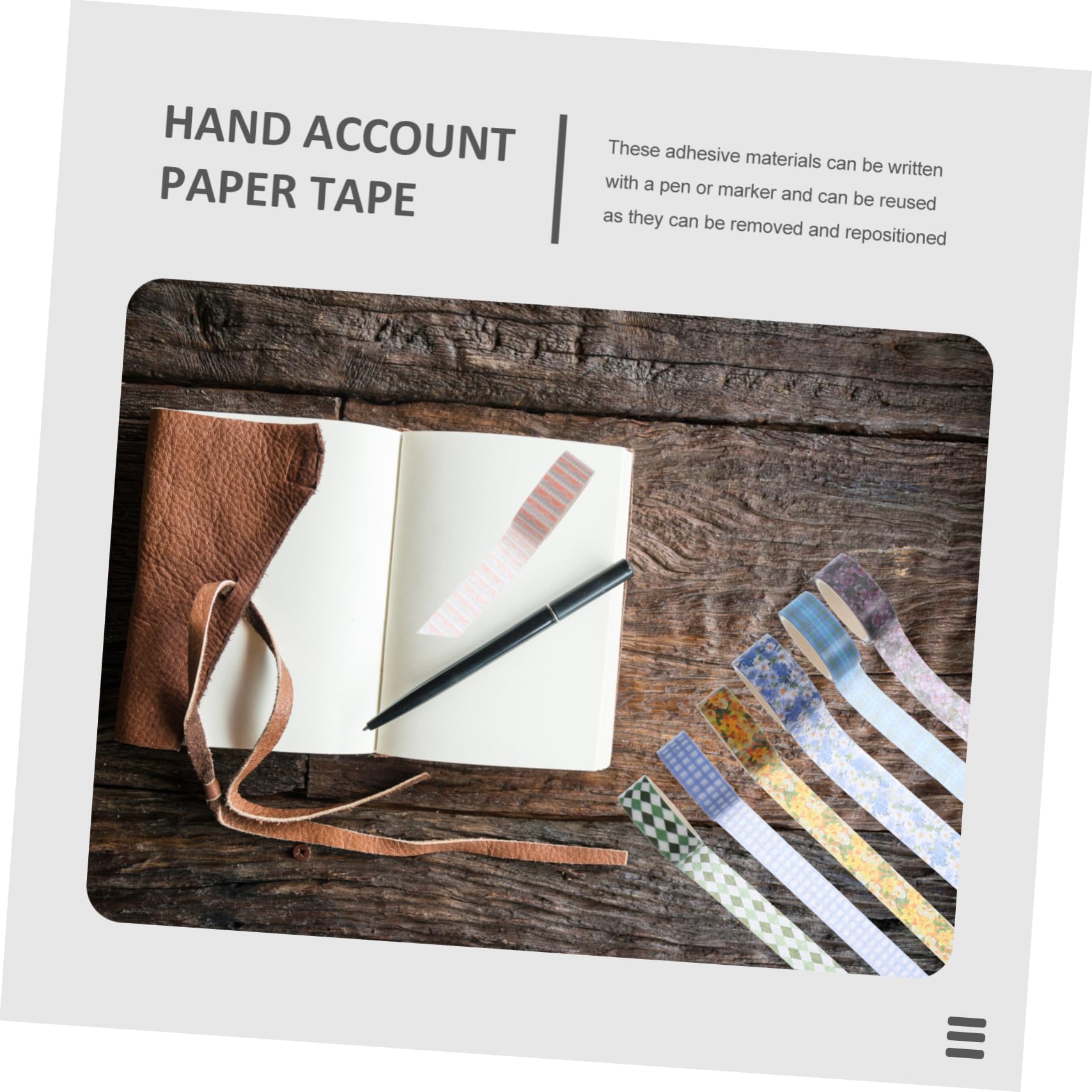 TEHAUX 51rotoli Nastro Adesivo Decorativo Washi Con Motivi Floreali Carta Per Scrapbooking e Fai Da Te Per Adatto Per Pianificatori e Decorazioni Personali