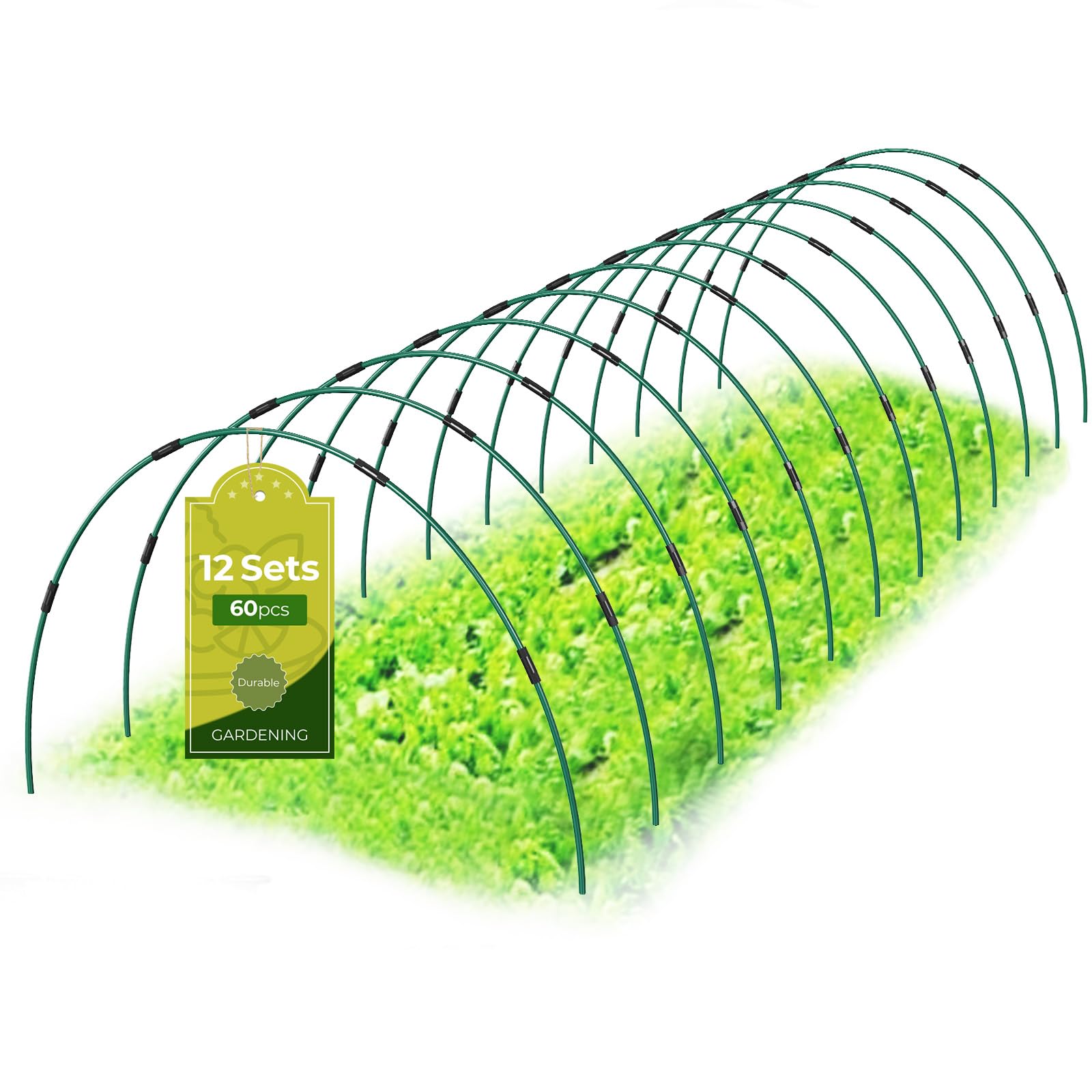Cerceaux de jardin modulables pour plates-bandes surélevées et potager