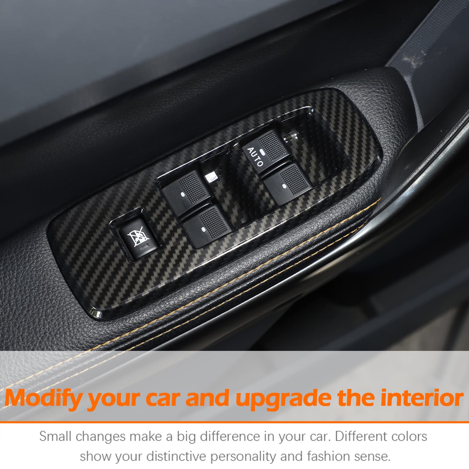 DIYUCAR Copertura per telaio della maniglia interna dell'auto in